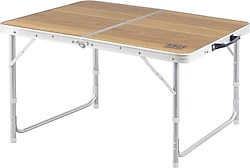 Haegs 90x50 cm Alüminyum Katlanır Kamp Masası
