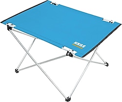 Haegs Ultralight 60x44 cm Mavi Kumaş Katlanır Kamp Masası