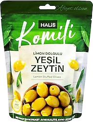 Halis Komili Limon Dolgulu Yeşil Zeytin 170 gr