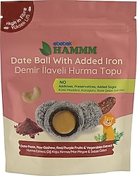 Hammm Demir İlaveli Hurma Topu 70 gr