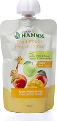 Hammm Şeftali Mango Elma Meyve Püresi 90 gr