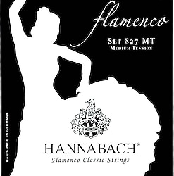 Hannabach 827 MT Takım Tel Flamenko Gitar Teli