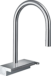 Hansgrohe Aquno Select M81 73831000 Spiralli Krom Mutfak Bataryası