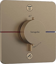 Hansgrohe ShowerSelect Comfort Q 15583140 Ankastre Bronz Banyo Bataryası