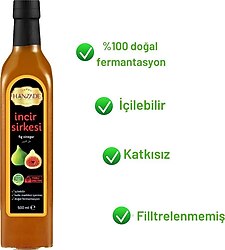 Hanzade Bitkisel İncir Sirkesi 500 ml