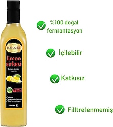 Hanzade Bitkisel Limon Sirkesi 500 ml