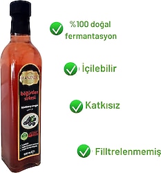 Hanzade Bitkisel Böğürtlen Sirkesi 500 ml