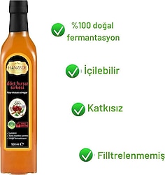 Hanzade Bitkisel Dört Hırsız Sirkesi 500 ml