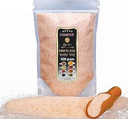 Hanzade Pembe Toz Himalaya Tuzu 500 gr