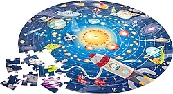 Hape Puzzle Güneş Sistemi Yuvarlak Yapboz