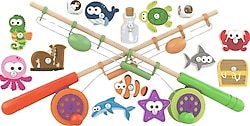 Hape J'adore Ahşap Balık Yakalama Seti