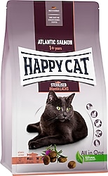Happy Cat Sterilised Atlantik Lachs Somonlu 4 kg Yetişkin Kedi Maması