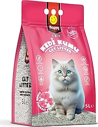 Happy Bebek Pudrası Kokulu 5 lt Bentonit Kedi Kumu