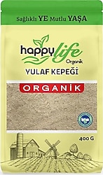 Happy Life Organik Yulaf Kepeği 400 gr