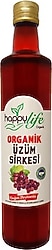 Happy Life Organik Üzüm Sirkesi 500 ml