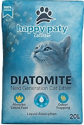 Happy Paty Diatomit Kedi Kumu 20 lt