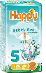 Happy 5 Numara Junior 156'lı Bebek Bezi