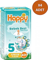 Happy 5 Numara Junior 160'lı Bebek Bezi