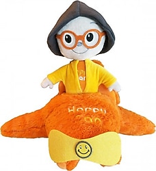 Happy Can Bebek ve Uçağı Peluş Oyuncak