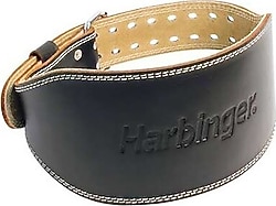 Harbinger 6'' Padded Leather Belt Ağırlık Kemeri