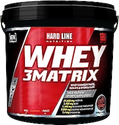 Hardline Nutrition 3 Matrix 3600 gr Whey Protein Tozu