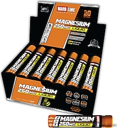 Hardline Nutrition Magnesium Liquid 250 m,g 20x30 ml