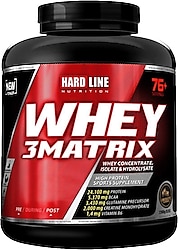 Hardline Nutrition 3 Matrix 2300 gr Whey Protein Tozu