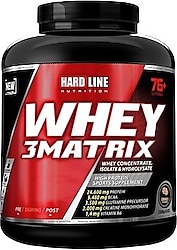 Hardline Nutrition 3 Matrix 2300 gr Kurabiye Aromalı Whey Protein Tozu