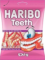 Haribo Teeth Jelibon 80 gr
