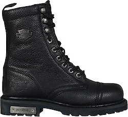 Harley Davidson Colmar 025G100328 Siyah Kadın Deri Bot