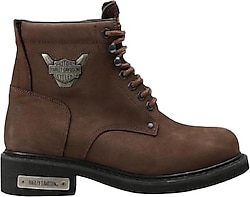 Harley Davidson Gibson 025G100109 Kahverengi Kadın Nubuk Bot