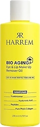 Harrem Bio Aging Göz ve Dudak 200 ml Makyaj Temizleme Yağı