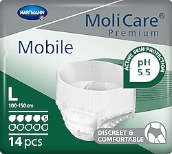 Hartmann Molicare Premium Mobile 5 Damla Hasta Bezi Büyük Boy (L) 14'lü