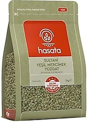 Hasata Yozgat Sultani Yeşil Mercimek 1 kg