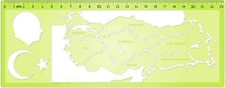 Hatas 02287 Türkiye Haritası Şablonu