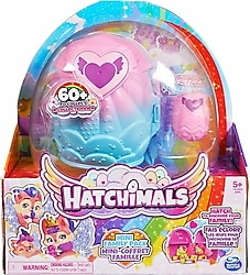 Hatchimals Sürpriz 3 Karakterli Aile Paketi Ev Oyun Seti