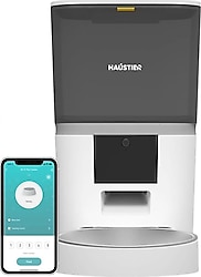 Haustier QQ003 6 lt Beyaz Otomatik Mama Kabı