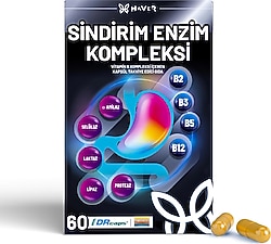 Haver Sindirim Enzim Kompleksi 60 Kapsül