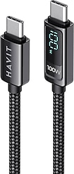 Havit CB6247 PD100W 2 m Type-C to Type-C Hızlı Şarj Kablosu