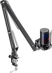 Havit Gamenote GK50 Pro Masa Standı ve RGB Oyuncu Yayıncı Mikrofonu