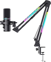 Havit Gamenote GK60 PRO RGB Profesyonel Oyuncu ve Yayıncı Mikrofonu