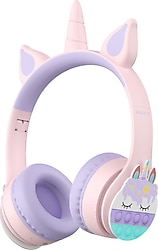 Havit H626BT Pro Pembe Kulak Üstü Çocuk Bluetooth Kulaklık