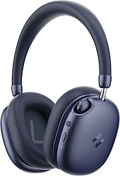 Havit H670BT Space S1 Hybrid ANC Mavi Kulak Üstü Bluetooth Kulaklık
