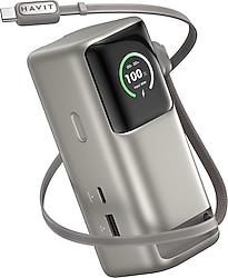 Havit PB37 10000 mAh Hızlı Şarj Powerbank