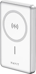 Havit PB5203 Beyaz 10000 mAh Hızlı Şarj Kablosuz Powerbank