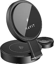 Havit W3100 3in1 Kablosuz Şarj Aleti