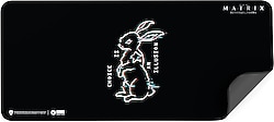 Hawk Matrix Rabbit Mouse Pad