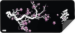 Hawk Sakura Siyah Mouse Pad