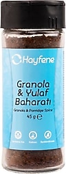 Hayfene Granola ve Yulaf Baharatı 45 gr