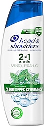 Head & Shoulders Mentol Ferahlığı 2'si 1 arada 250 ml Kepek Şampuanı